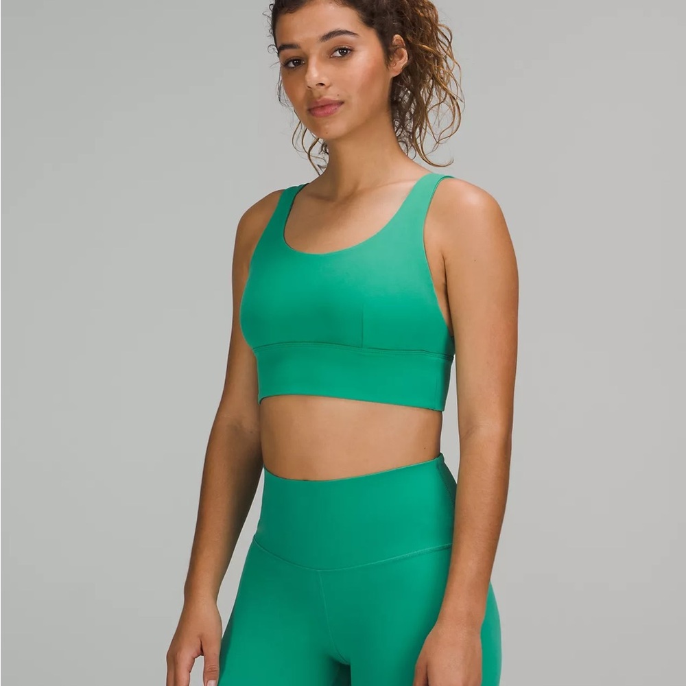 lululemon athletica C-D Cups SZ 4 PK of 3 Sports Bras in Purple, Pink, and Green - Picture 10 of 10